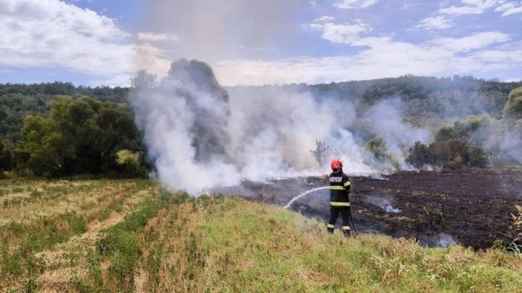 Ismét nő a tarlótüzek száma Bihar megyében